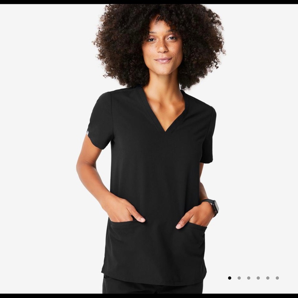 NWT Top, EUC Bottom Black Figs Scrubs